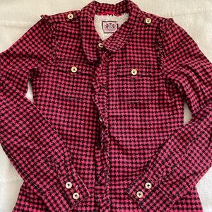 Juicy Couture | Plaid & Sherpa Button Up